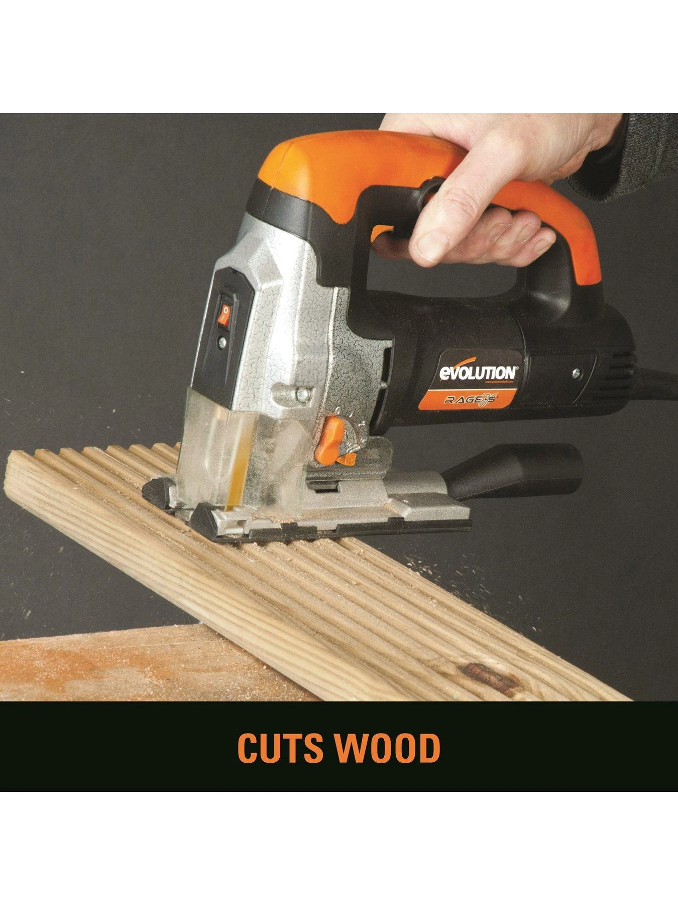 EVOLUTION Rage 7 S 710w Multi-Material Variable Speed Jig Saw - Image 4