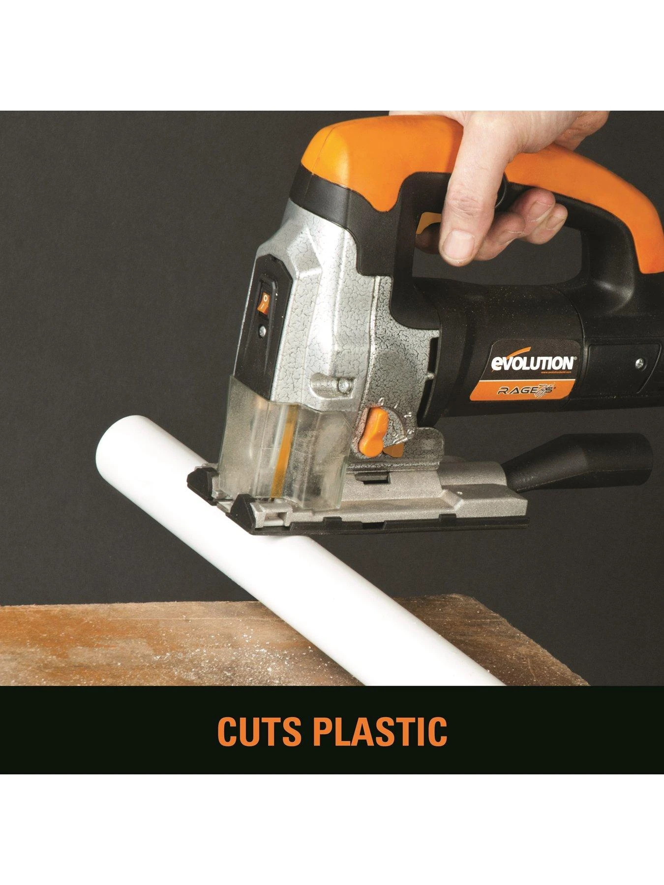EVOLUTION Rage 7 S 710w Multi-Material Variable Speed Jig Saw - Image 5