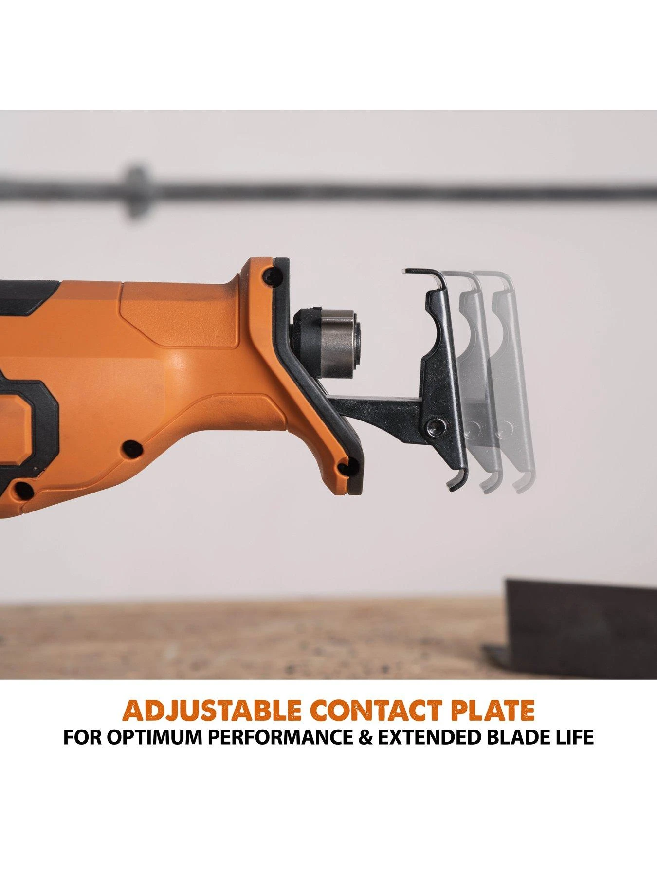 EVOLUTION R150RCP-Li 18V Li-Ion EXT Cordless Reciprocating Saw - Tool Only - Image 4