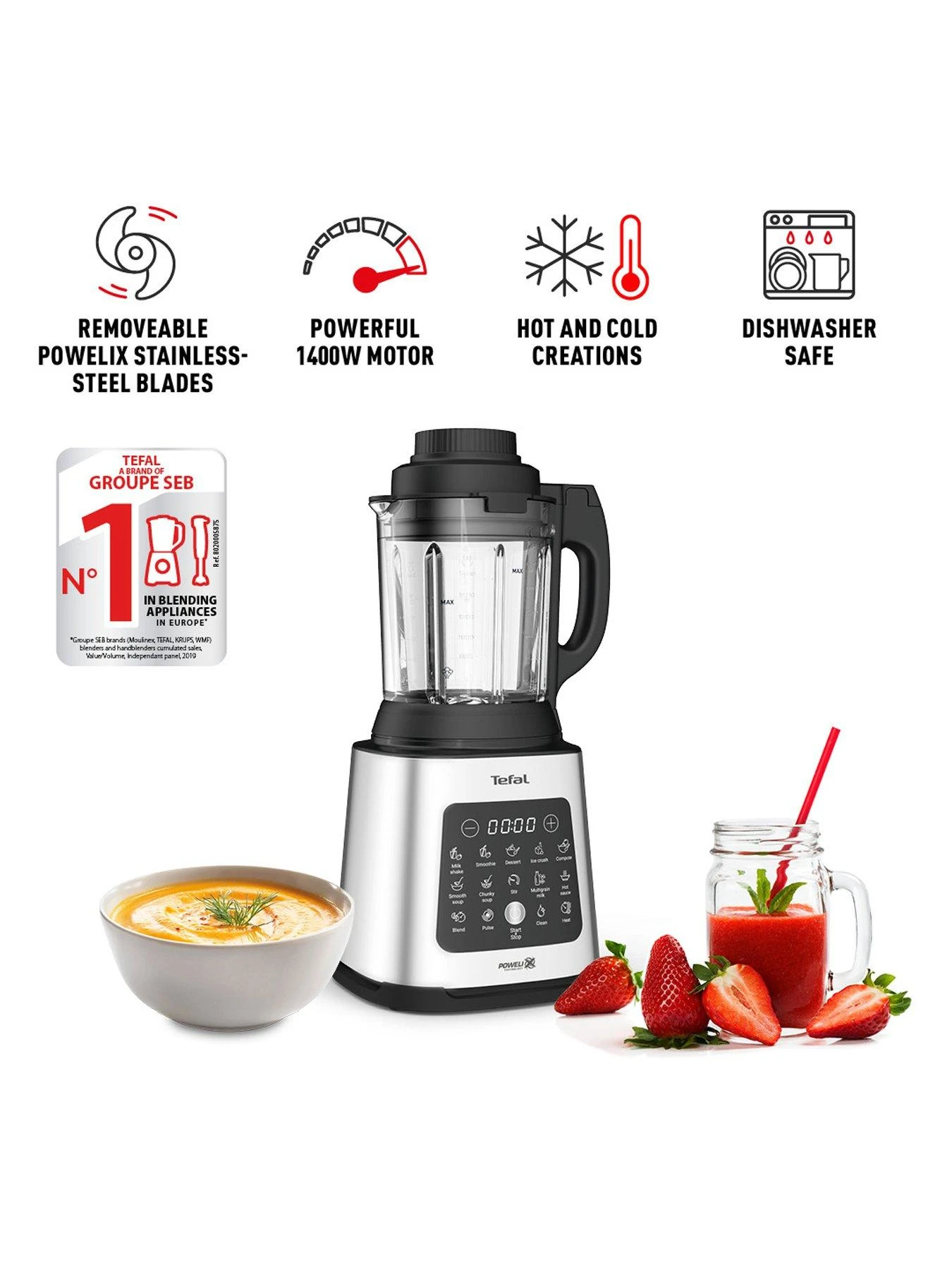 Tefal PerfectMix Cook Blender - Image 2
