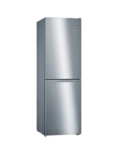 Bosch KGN34NLEAG 50/50 Split, No Frost Fridge Freezer - Inox