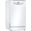 Bosch SPS2IKW04G 9 Place Settings Slimline Freestanding Dishwasher - White