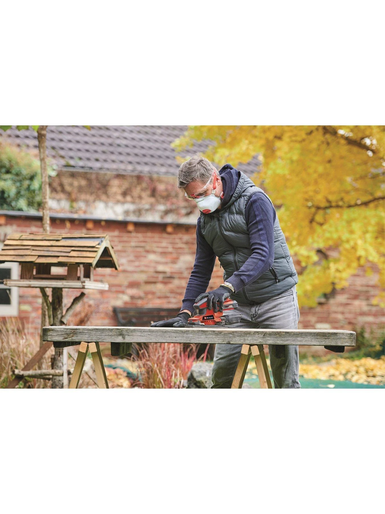 Einhell PXC Cordless 1/3 Sheet Sander - TC-OS 18/187 Li Solo (18V Without Battery) - Image 6