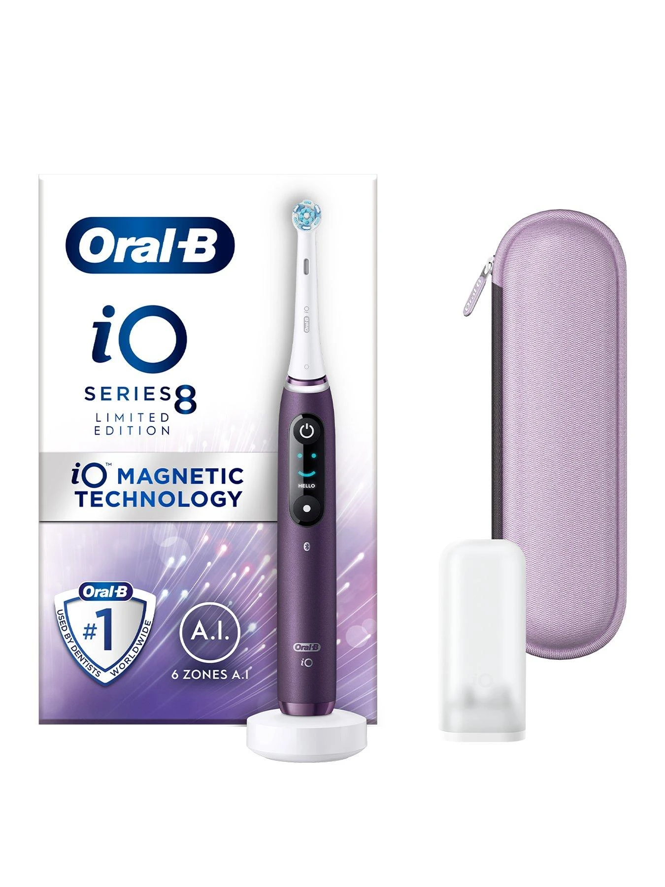 Oral B Oral-B IO8 Violet Ametrine (+ Zipper Case)