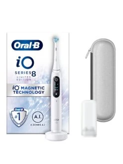 Oral B Oral-B IO8 White Alabaster (+ Zipper Case)