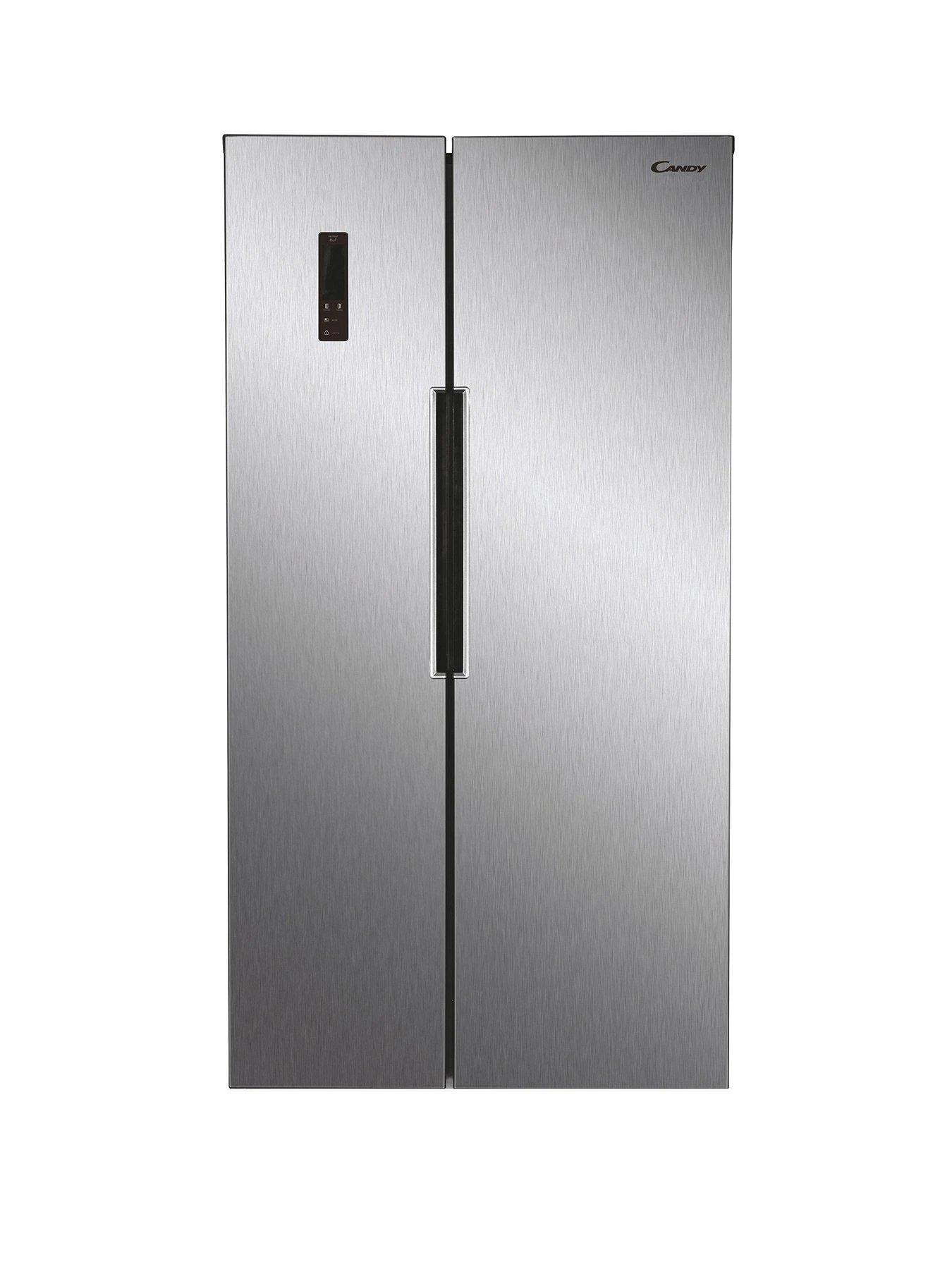 Candy CHSBSV5172XKN Slim Depth Total No Frost American Fridge Freezer - Stainless Steel