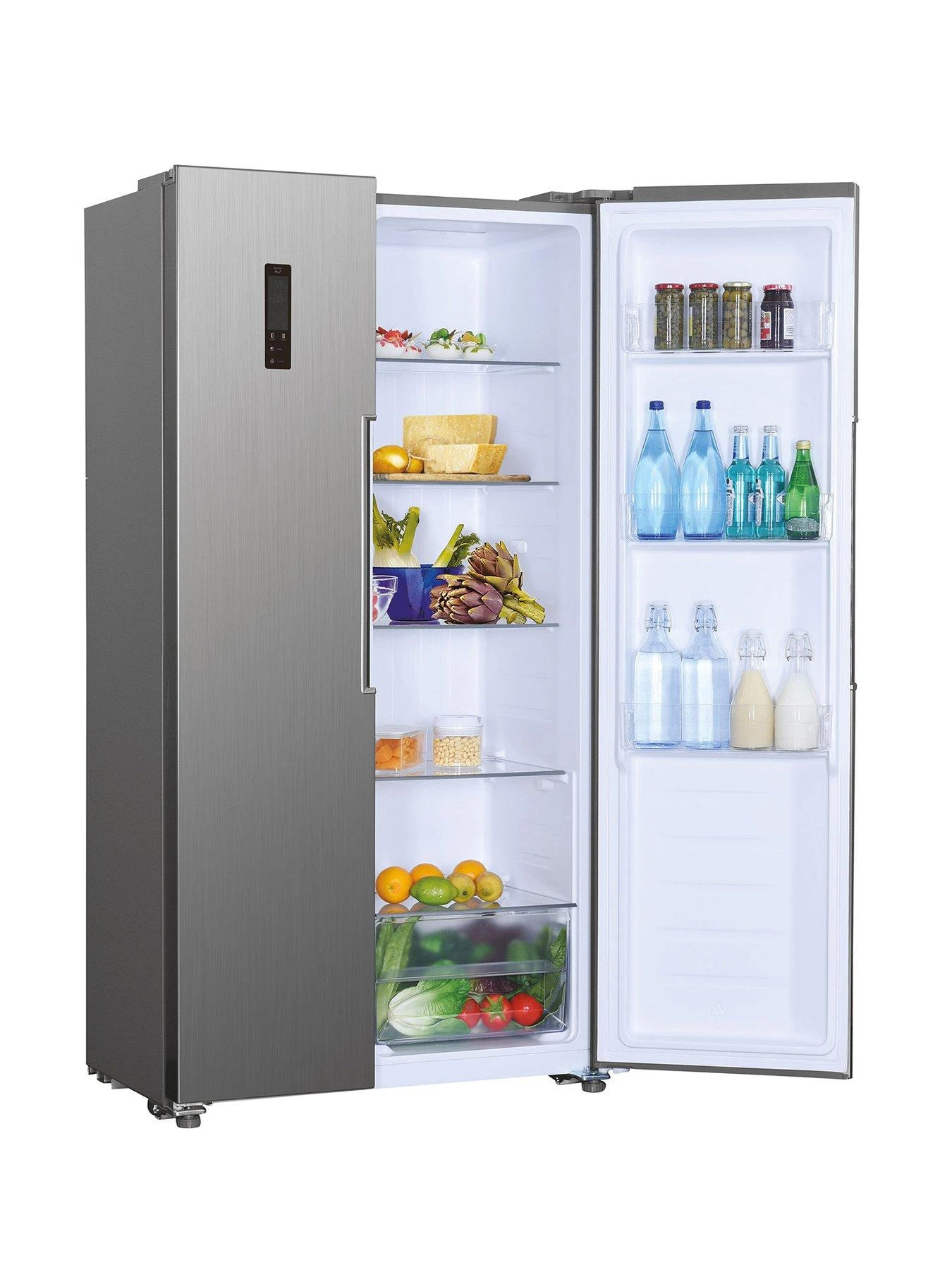 Candy CHSBSV5172XKN Slim Depth Total No Frost American Fridge Freezer - Stainless Steel - Image 3