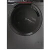 Hoover H-WASH 700 H7W 412MBCR-80 12kg Load, 1400 Spin Washing Machine, A-rated - Graphite With Chrome Door