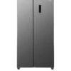Swan SR156100I 91cm Wide, Total No Frost, American-Style Fridge Freezer - Inox