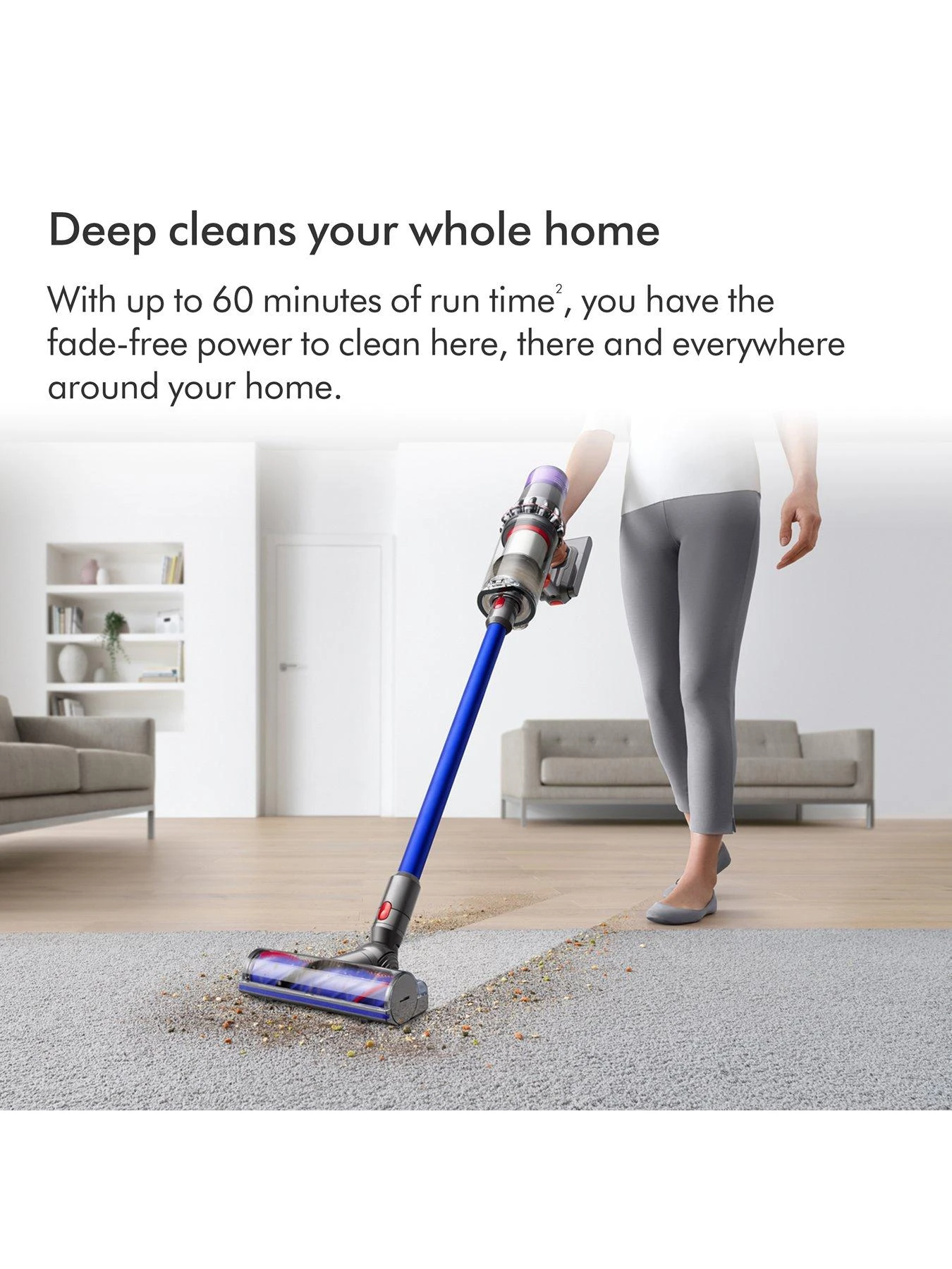 Dyson V11 Cordless Vacuum Cleaner - Nickel And Blue - Image 3