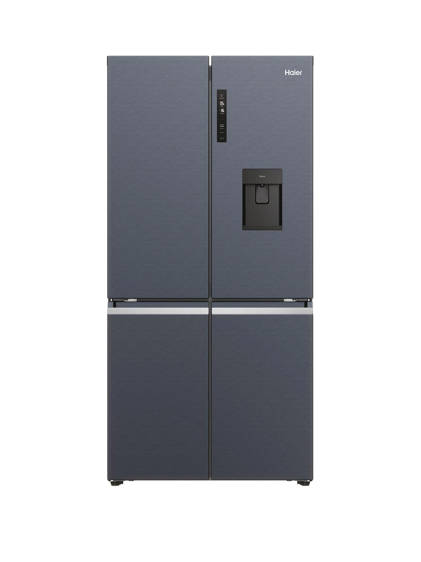 Haier Cube 90 HCR5919EHMB Frost-Free American Fridge Freezer With Plumbed Water Dispenser, E Rated - Black