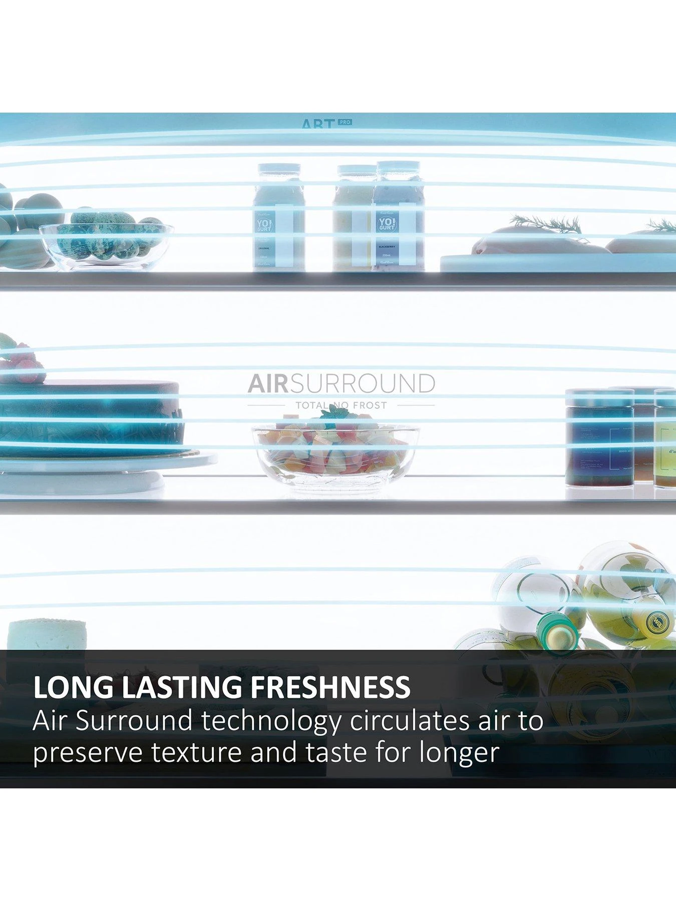 Haier Cube 90 HCR5919ENMB Total No Frost American Fridge Freezer, E Rated - Black - Image 3