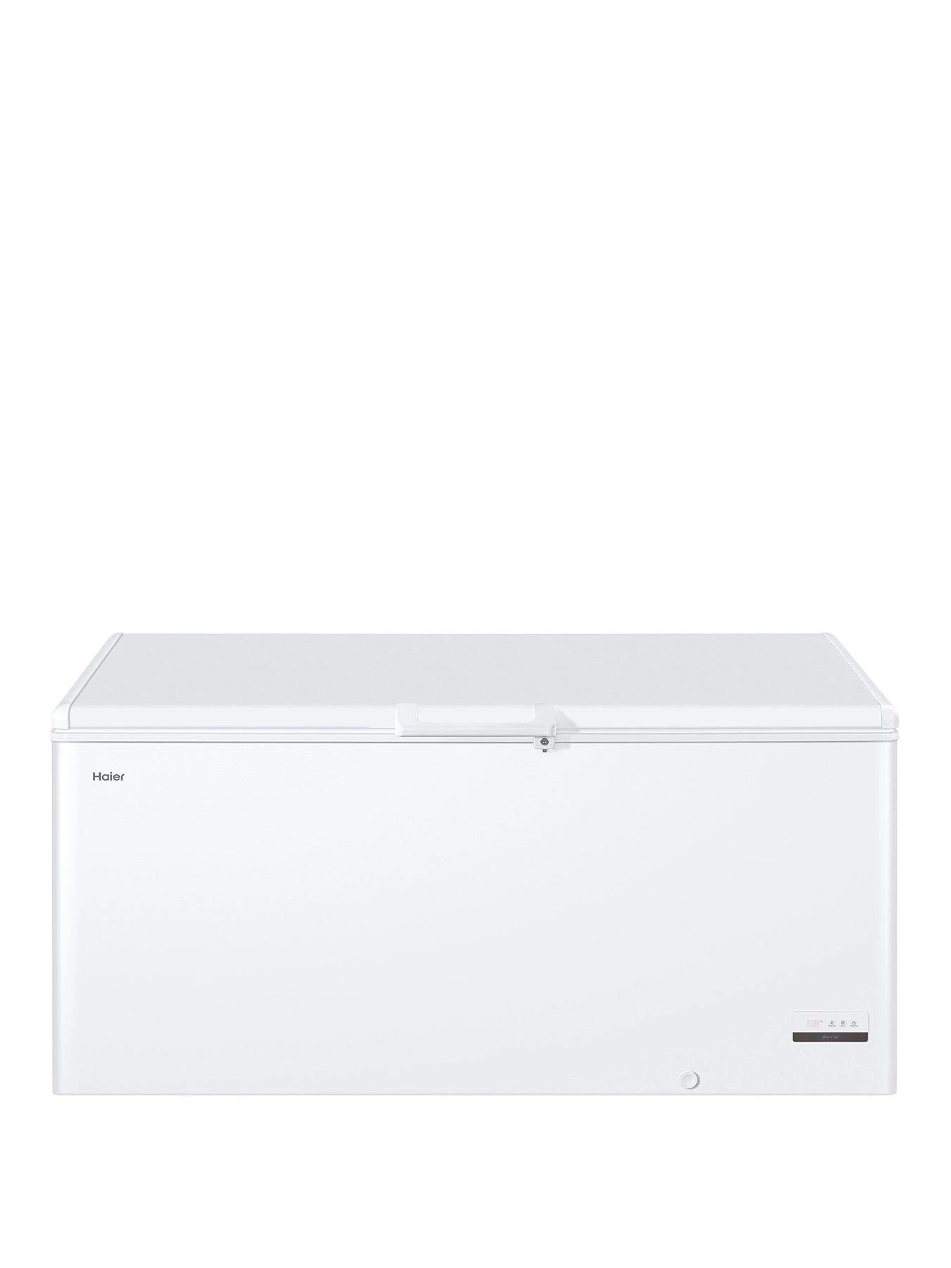Haier HCE519F Chest Freezer, 519 Litre Capacity, F Rated - White