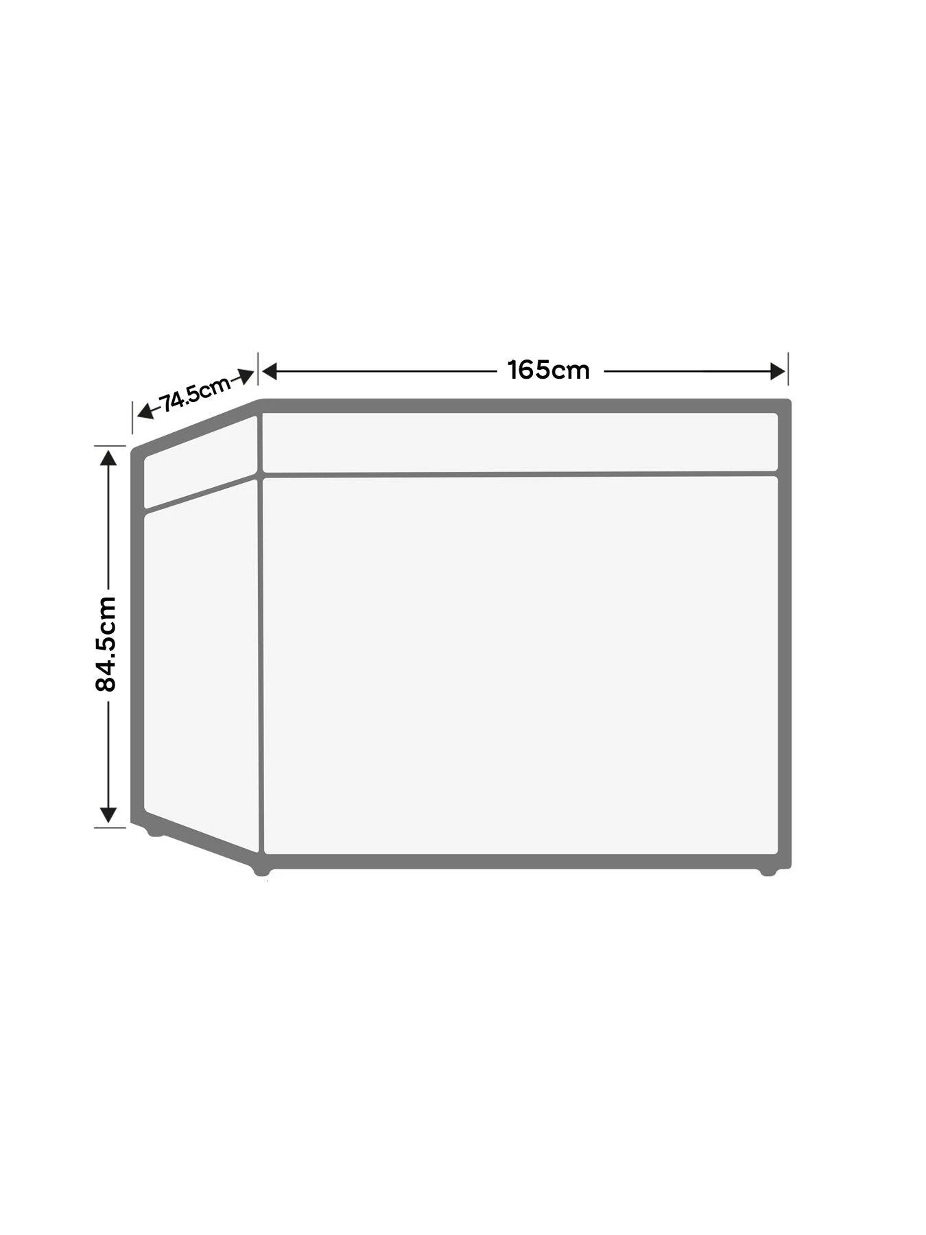 Haier HCE519F Chest Freezer, 519 Litre Capacity, F Rated - White - Image 6