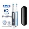 Oral B Oral-B IO3 Matt Black & Ice Blue (Duo Pack + Travel Case)
