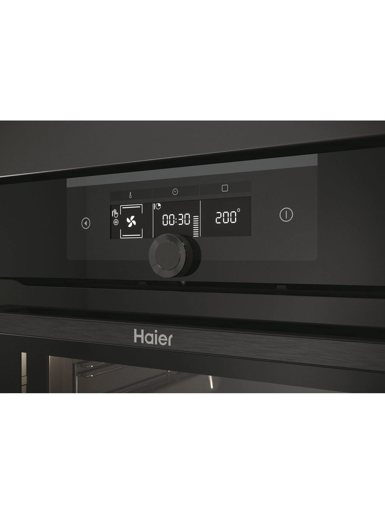 Haier HWO60SM2F3BH 70-Litre i-Turn Series 2 Electric Oven - Hydrolytic, Multi-functional, WiFi, A+ Rated - Black - Image 4