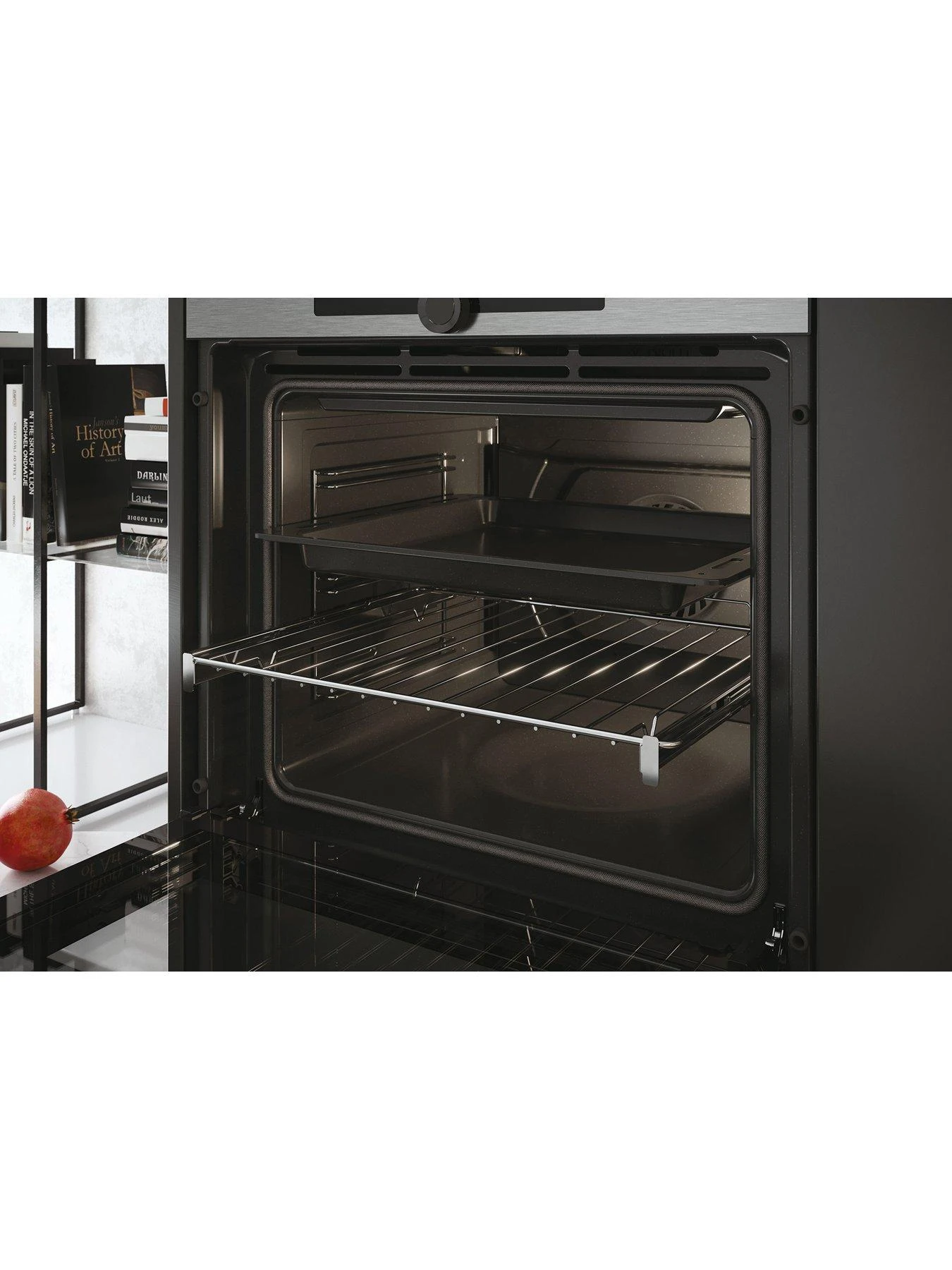 Haier HWO60SM2F9XH 70-Litre i-Turn Series 2 Electric Oven - Pyrolytic/Hydrolytic, 13 Functions, WiFi, A+ Rated - Stainless Steel - Image 2