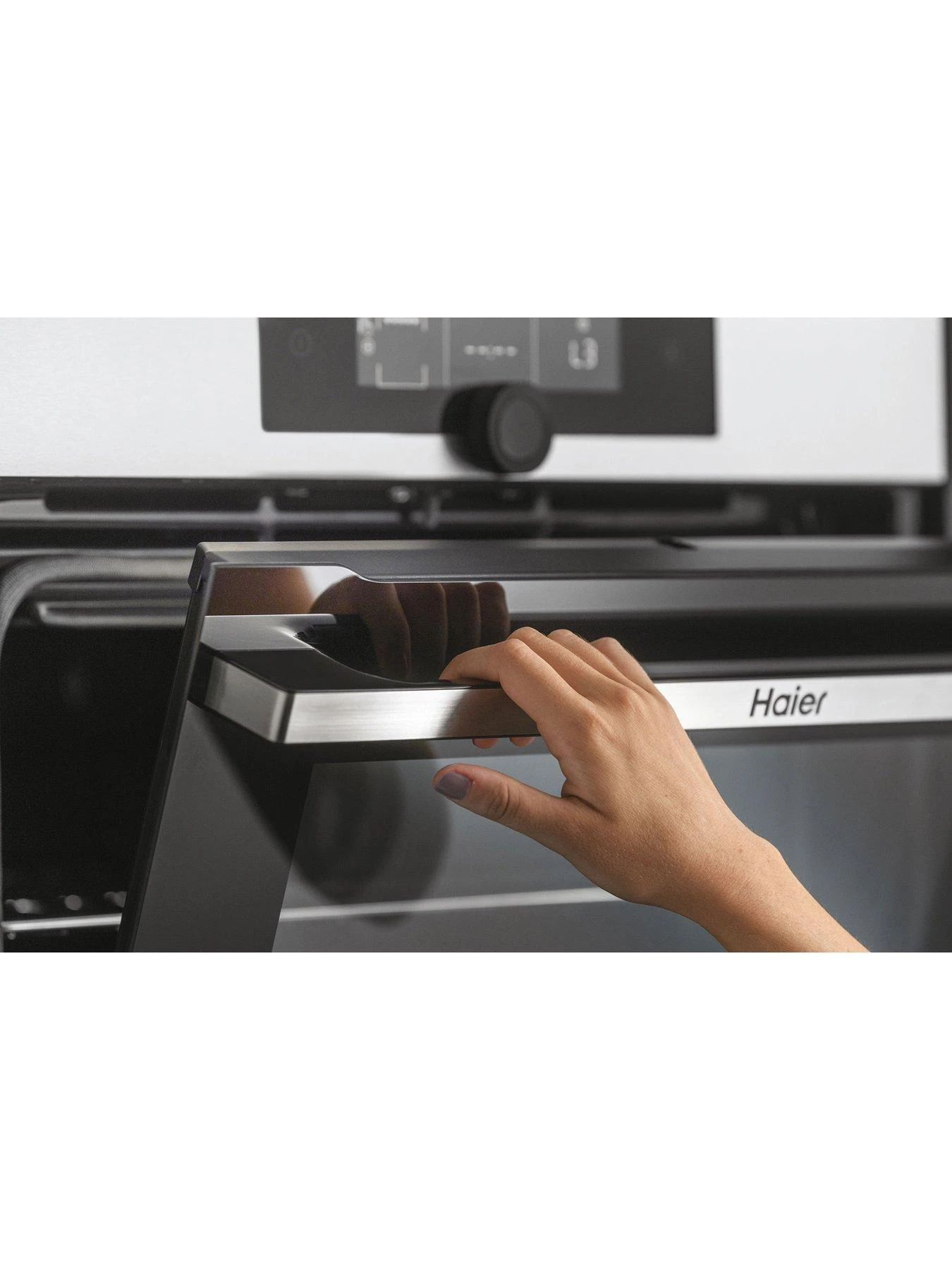 Haier HWO60SM2F9XH 70-Litre i-Turn Series 2 Electric Oven - Pyrolytic/Hydrolytic, 13 Functions, WiFi, A+ Rated - Stainless Steel - Image 5