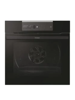 Haier HWO60SM2B9BH 70-litre I-Message Series 2 Electric Oven - Pyrolytic/Hydrolytic, 9 Functions, WiFi, A+Rated - Black