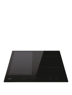 Haier Series 4 HAFRSJ64MC 59cm Wide Induction Hob, 4 Cooking Zones - Black