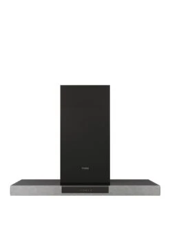 Haier Series 2 I-Link HATS9DS2XWIFI WiFi Connected 90 Cm Wide Chimney Cooker Hood - Black