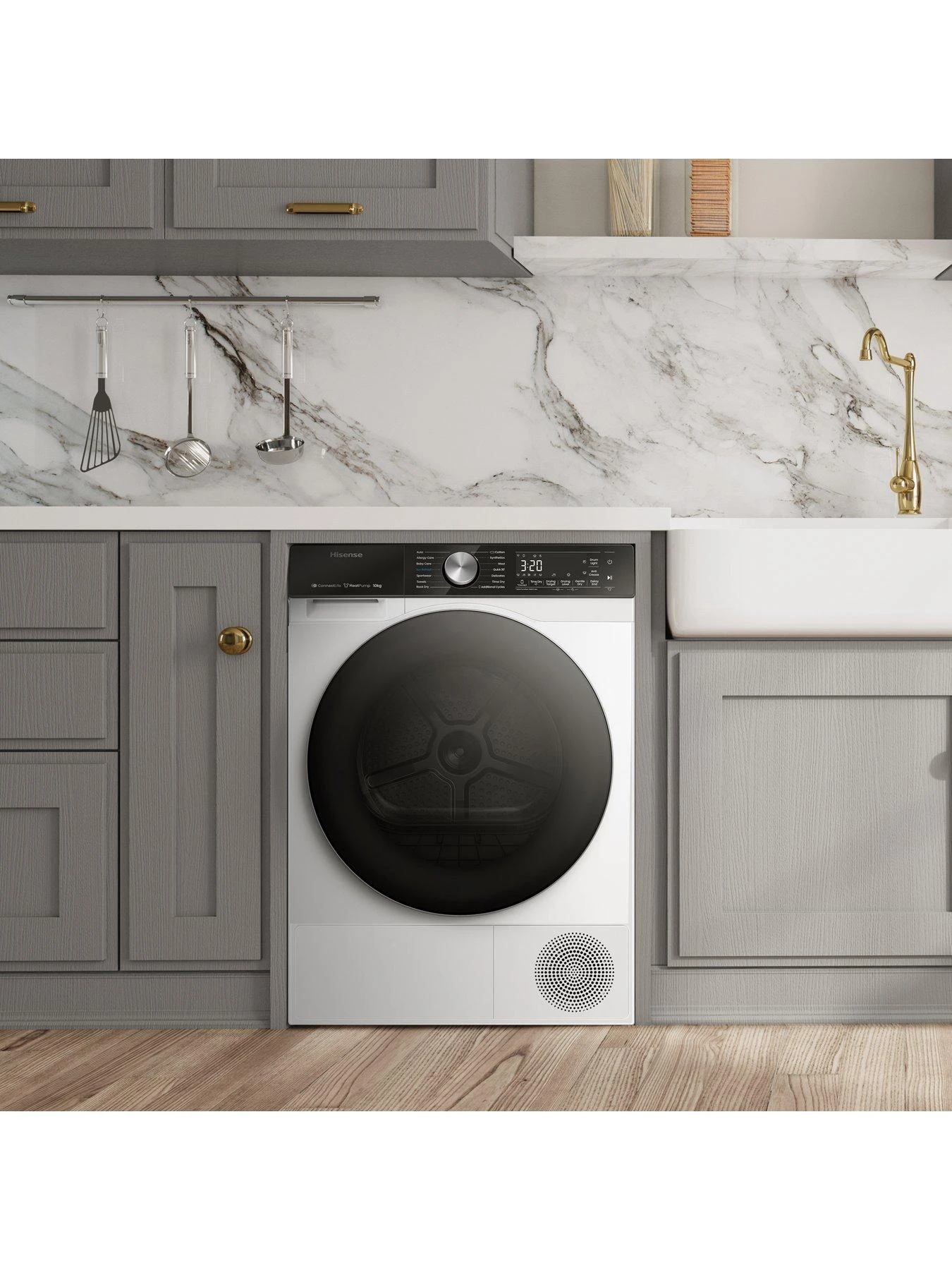 Hisense 5S Series DH5S102BW 10KG Ion Refresh Freestanding Tumble Dryer -White - Image 6