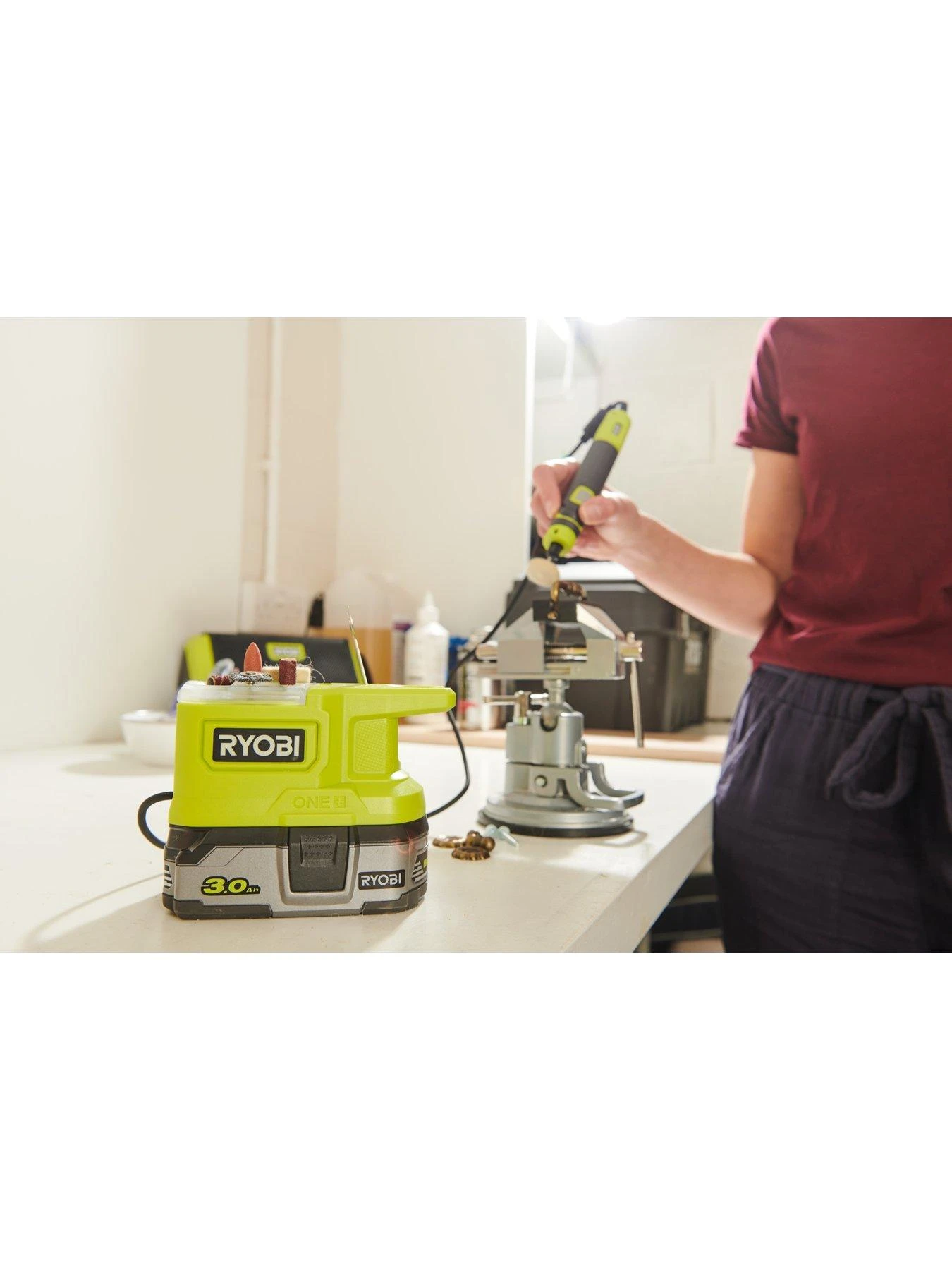 RYOBI RRT18-0 18V ONE+ Cordless Rotary Tool (Bare Tool) - Image 3
