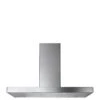 Rangemaster UNBHDS90SS Flat Stainless Steel 90cm Wide Chimney Cooker Hood