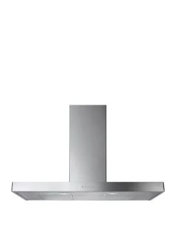 Rangemaster UNBHDS90SS Flat Stainless Steel 90cm Wide Chimney Cooker Hood