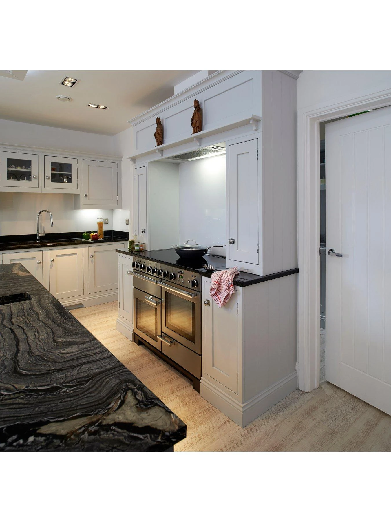 Rangemaster Professional Deluxe PDL110EISS/C 110cm Wide Electric Range Cooker With Induction Hob - Stainless Steel / Chrome - A/A Rated - Image 2