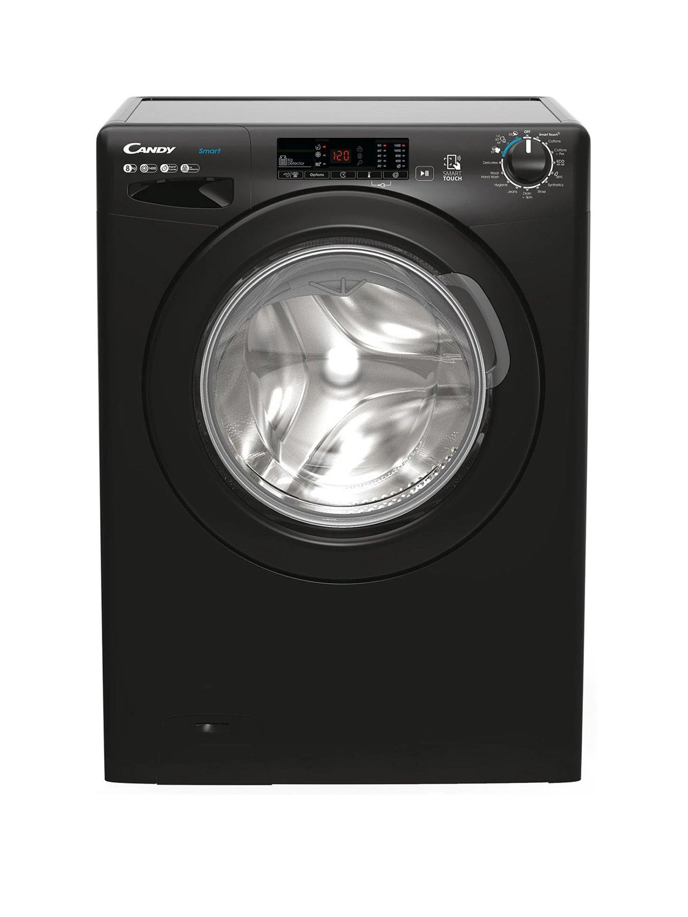 Candy CS148TWBB4 8kg 1400 Spin Washing Machine - Black