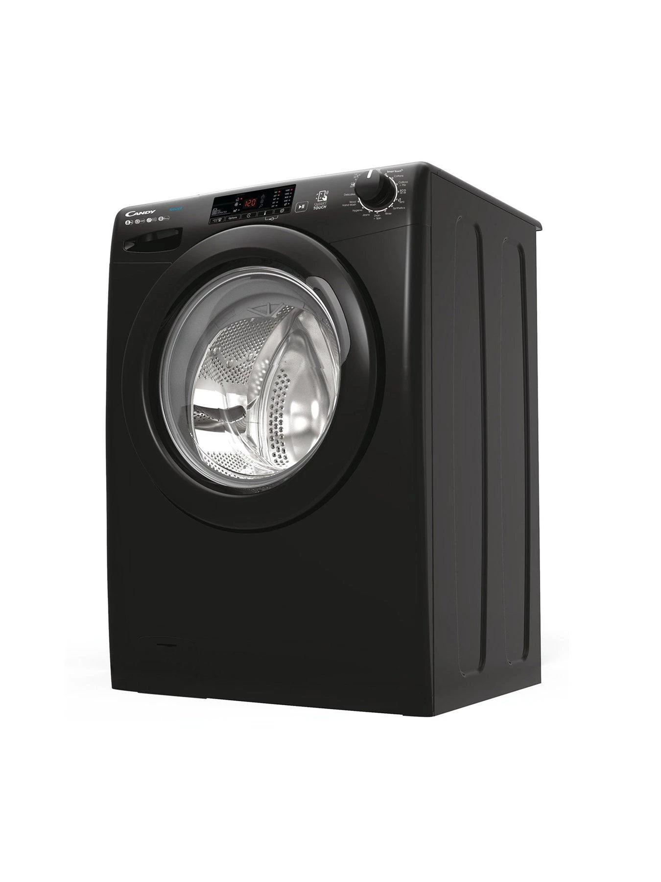 Candy CS148TWBB4 8kg 1400 Spin Washing Machine - Black - Image 3