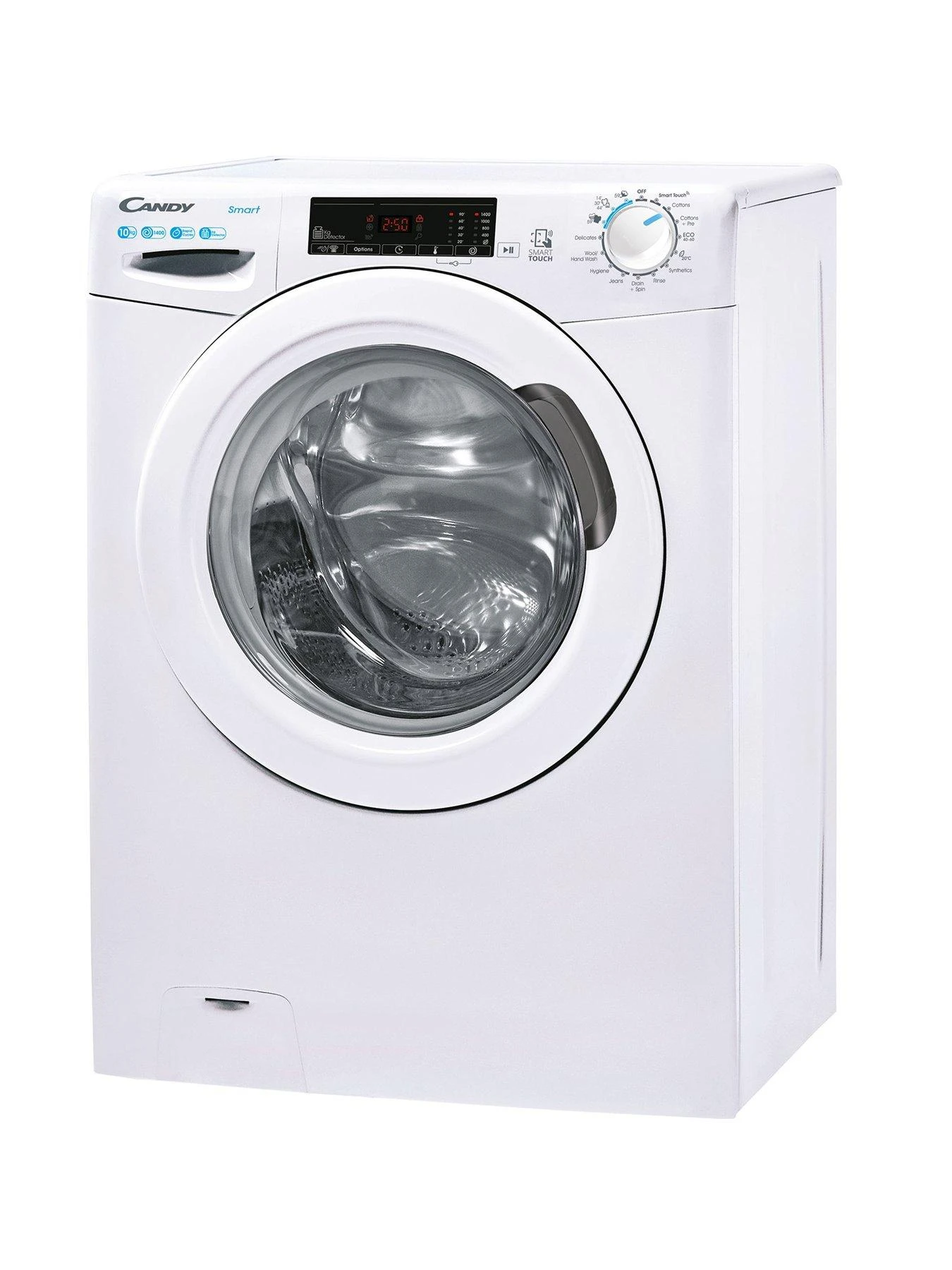 Candy CS1410TWE 10kg 1400 Spin Washing Machine - White - Image 3