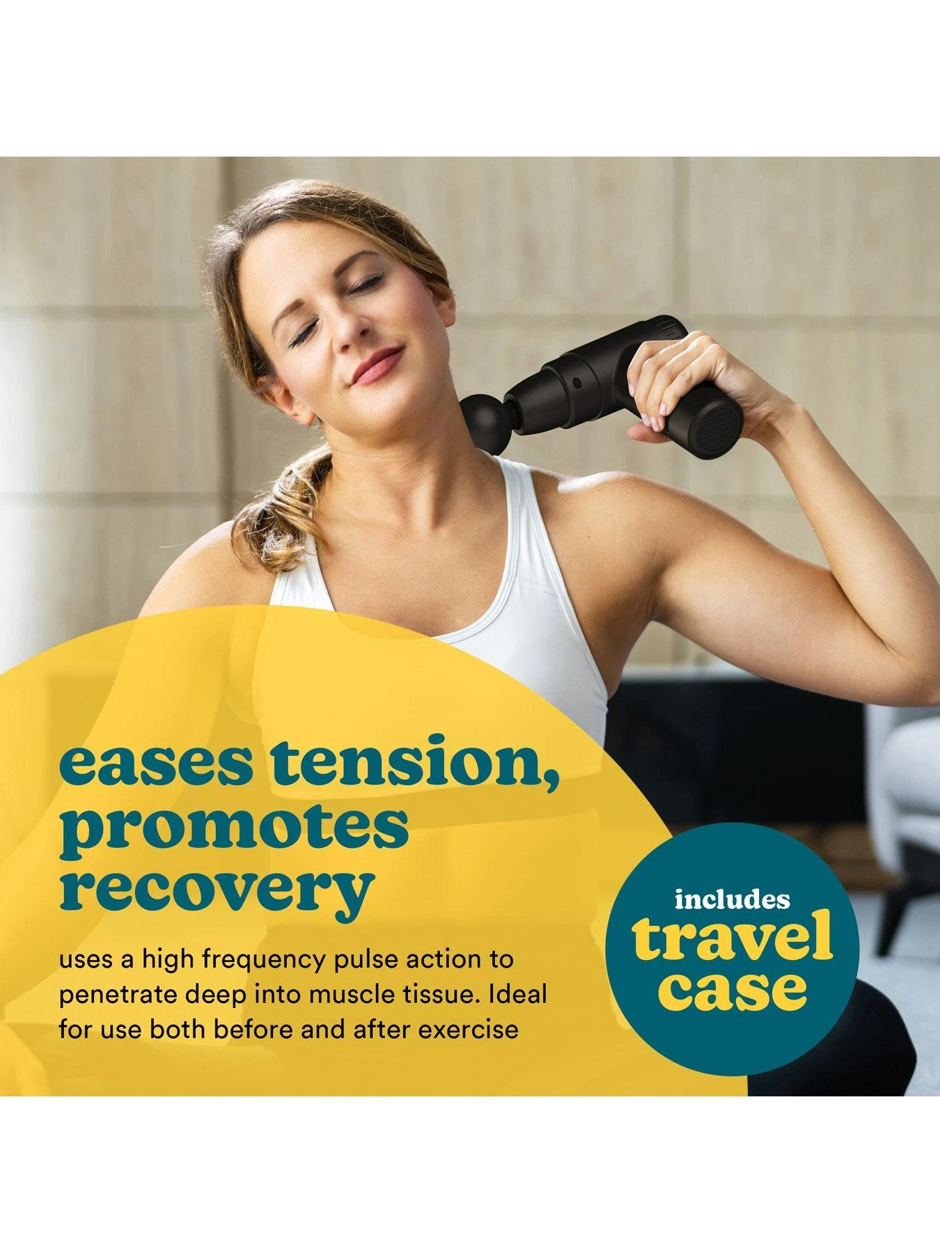 Homedics NOVO Everyday Mini Massage Gun - Image 3