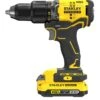 Stanley FatMax V20 18V Brushless Combi Hammer Drill In A Kitbox - 2x2.0Ah, 2A Charger