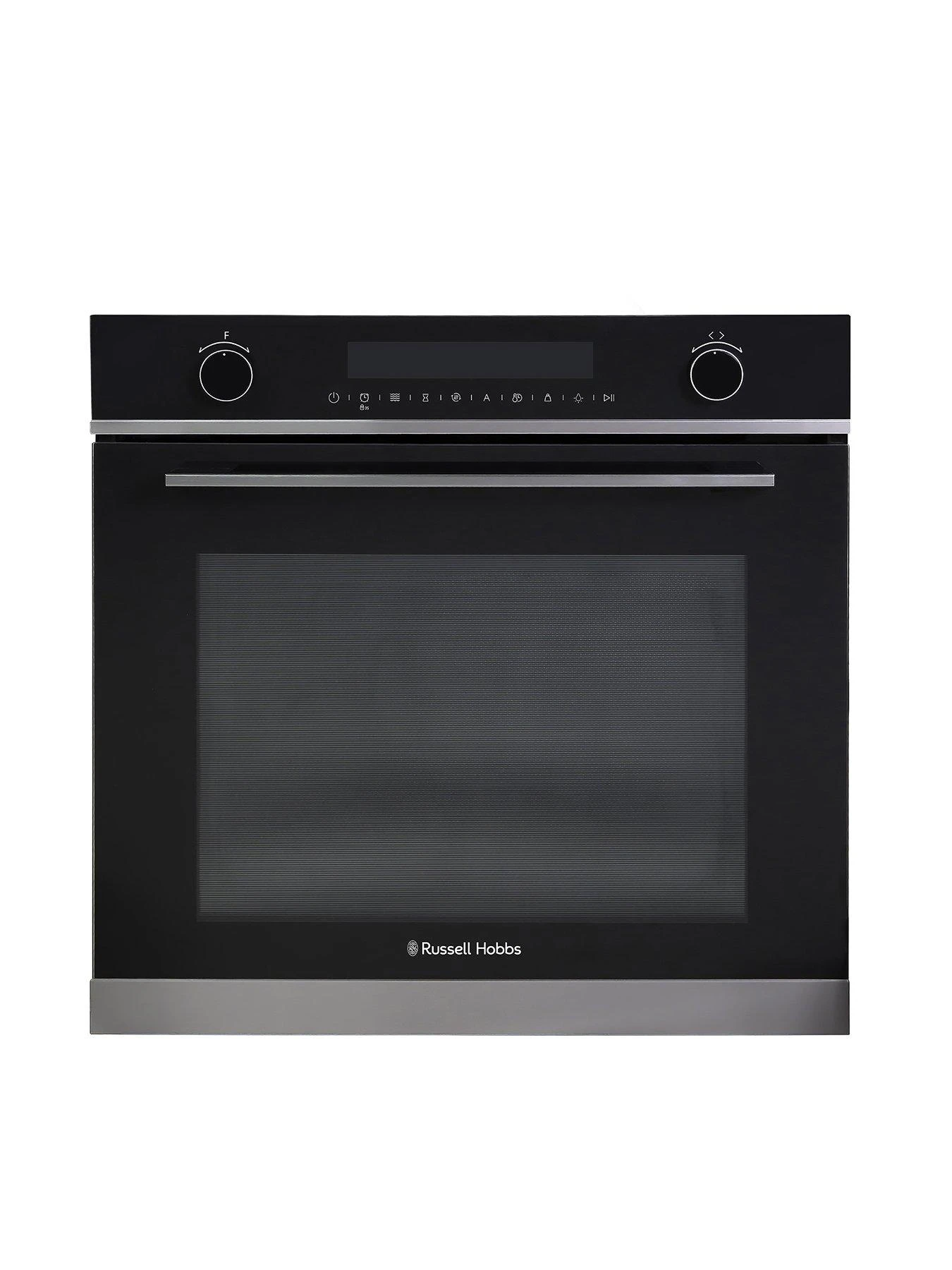 Russell Hobbs MIDNIGHT RHMEO7202DS BUILT-IN ELECTRIC FAN OVEN AND MICROWAVE Dark Steel