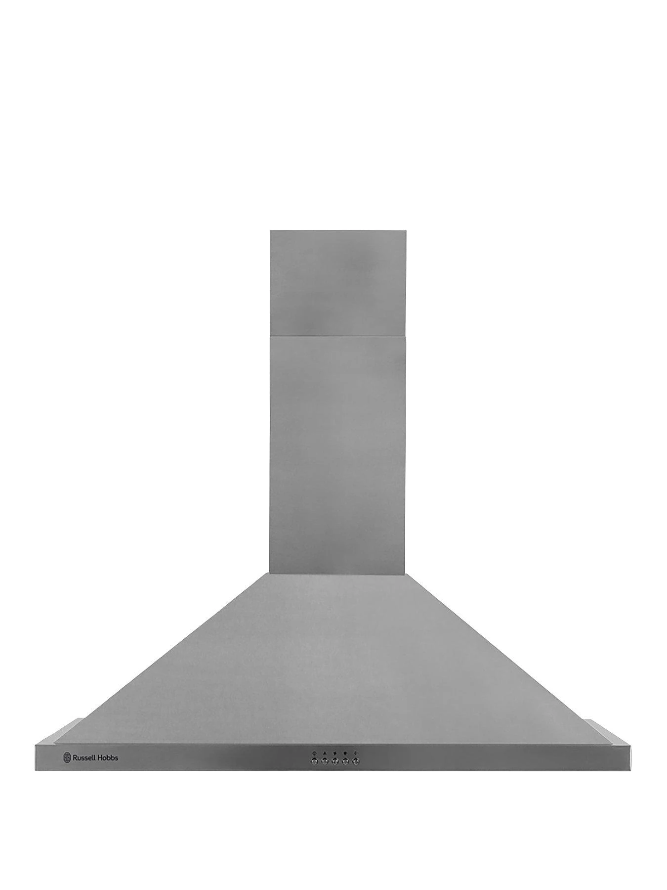 Russell Hobbs RHSCH901SS-M 90CM WIDE STAINLESS STEEL CHIMNEY COOKER HOOD Stainless Steel