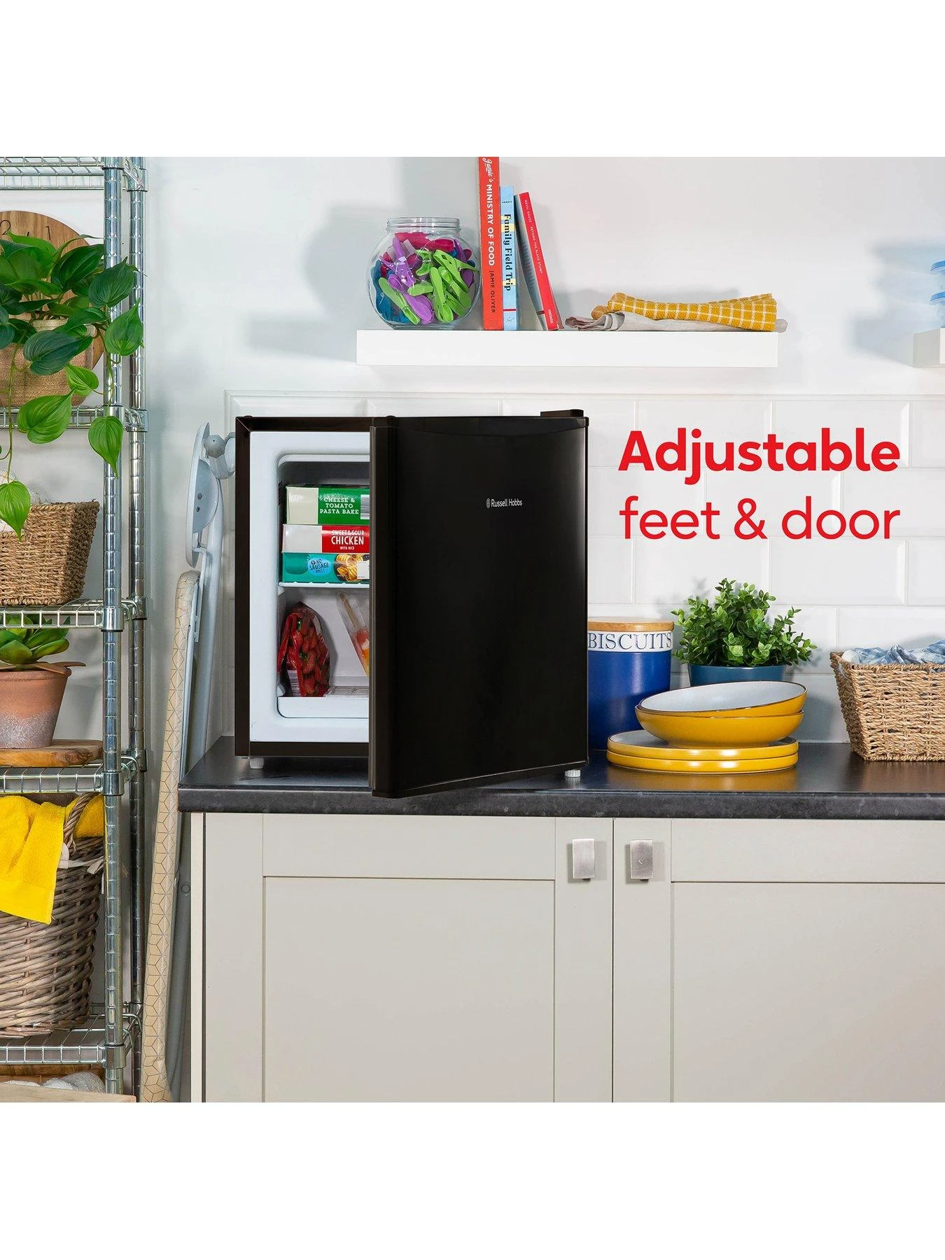 Russell Hobbs RHTTFZ1B Table Top Freezer - Black - Image 4