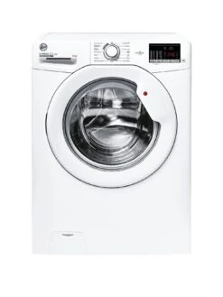 Hoover H3W492DA4/1-80 Washing Machine, 9kg, 1400 Spin - White