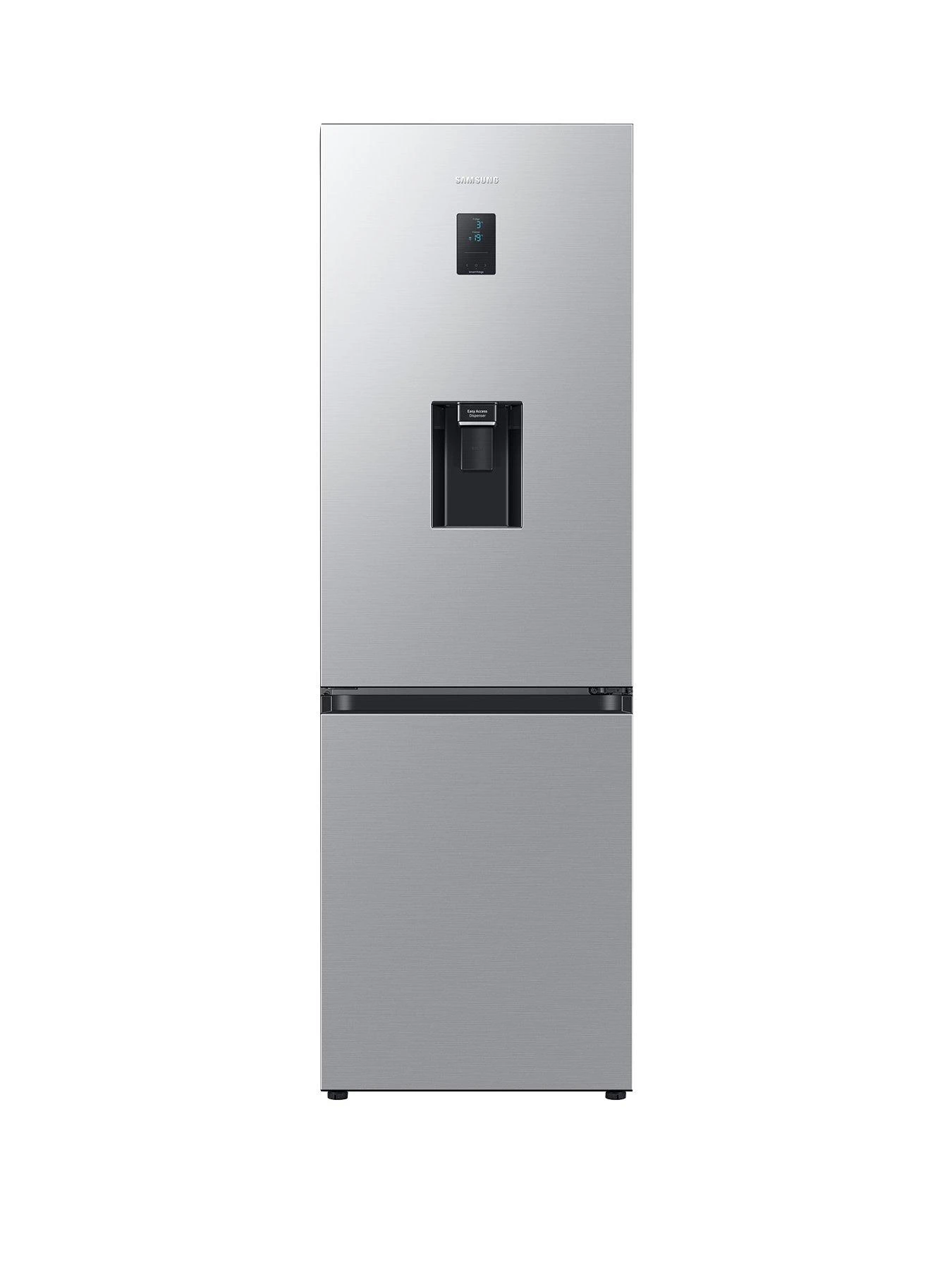 Samsung RB7300T RB34C652ESA/EU 4 Series Frost-Free Classic Fridge Freezer With Non-Plumbed Water Dispenser - E Rated - Silver
