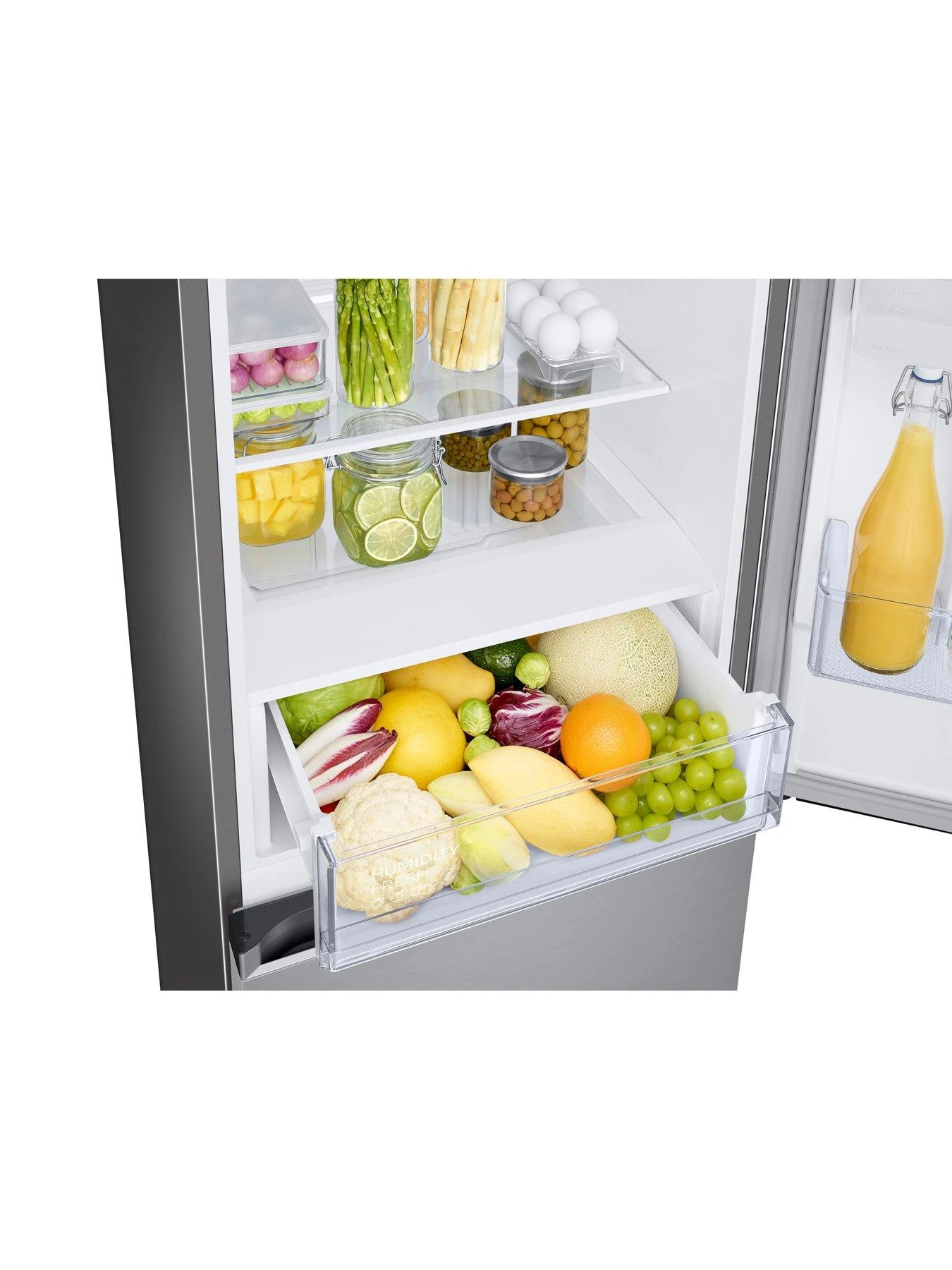 Samsung RB7300T RB34C652ESA/EU 4 Series Frost-Free Classic Fridge Freezer With Non-Plumbed Water Dispenser - E Rated - Silver - Image 6
