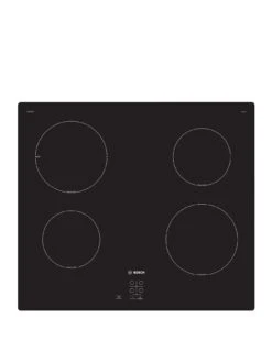 Bosch PUG61RAA5B 60cm Intergrated Induction Hob , Touch Control, 4 Zones - Black