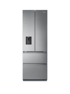Hisense RF632N4WIE 70cm Wide French Door, American Fridge Freezer - Stainless Steel