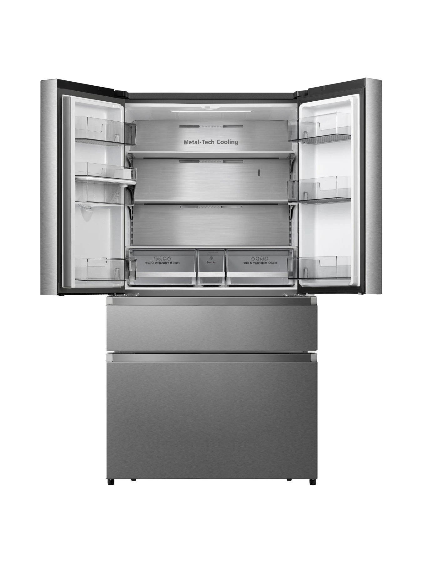 Hisense RF749N4SWSE Pureflat 90cm French Door, American Fridge Freezer - Stainless Steel - Image 2