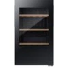 Hisense RW12D4NWG0 48cm Wide, 30 Bottle, Freestanign Wine Cooler - Black