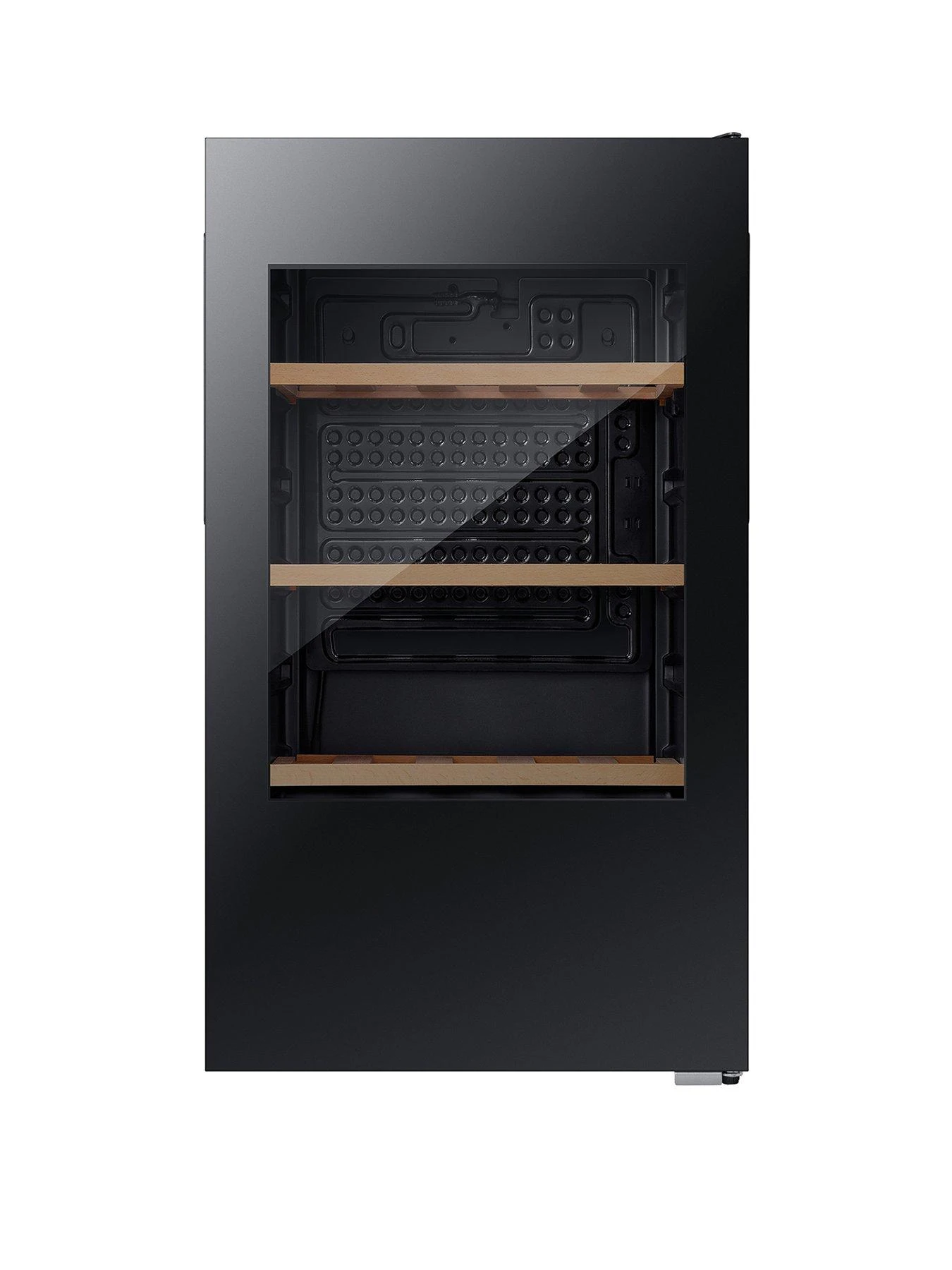 Hisense RW12D4NWG0 48cm Wide, 30 Bottle, Freestanign Wine Cooler - Black