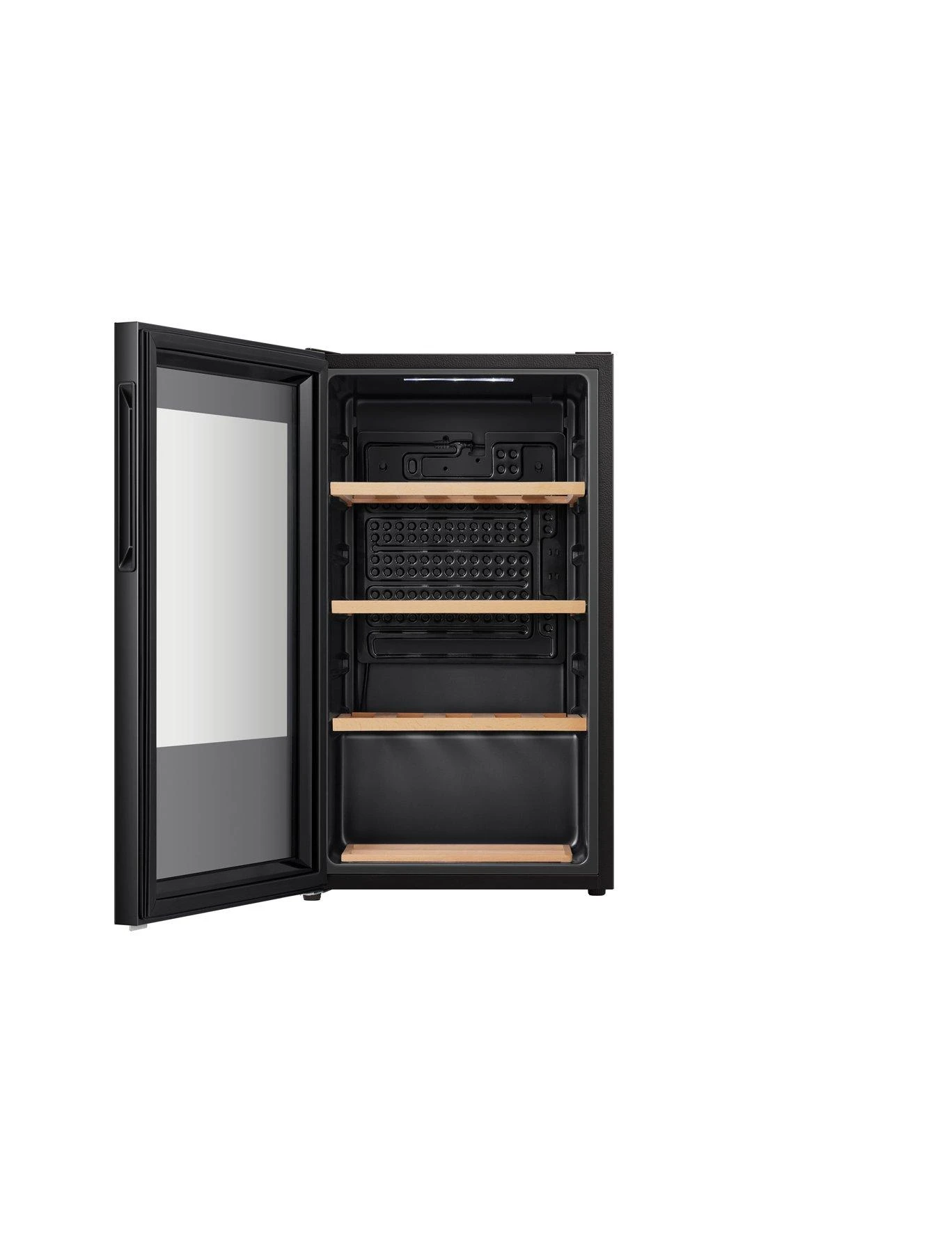 Hisense RW12D4NWG0 48cm Wide, 30 Bottle, Freestanign Wine Cooler - Black - Image 3