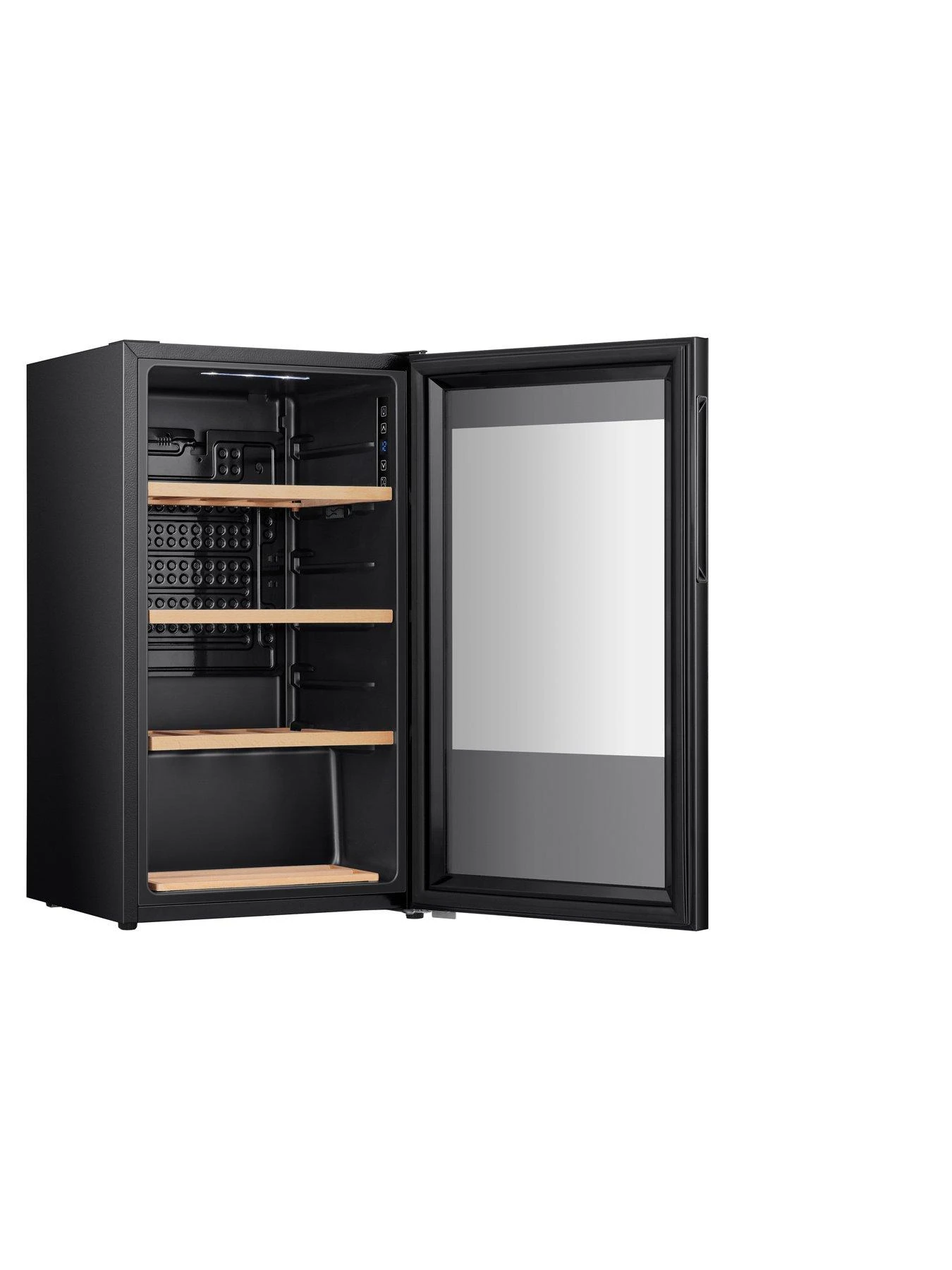 Hisense RW12D4NWG0 48cm Wide, 30 Bottle, Freestanign Wine Cooler - Black - Image 5