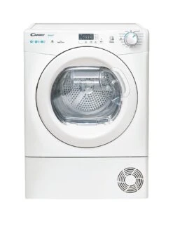 Candy Smart CSEH8A2LE 8Kg Heat Pump Tumble Dryer, A++ Rated - White