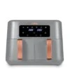 Tower Vortx Dual Basket Air Fryer 8.5L Grey